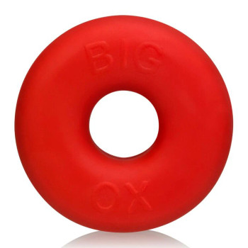Oxballs Big Ox Cockring - Red Ice Oxballs Big Ox Cockring - Red Ice