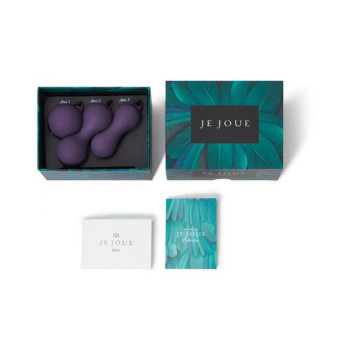 Je Joue Ami Silicone Kegel Set Of 3 Purple