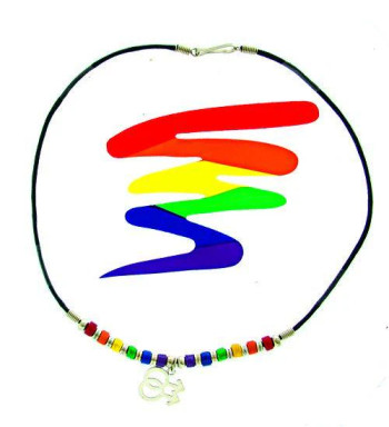 Gaysentials Necklace Sticker Combo Male - 892280007608