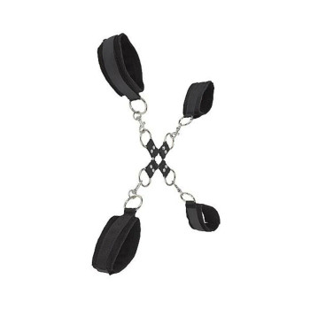 Ouch Velcro Hand/leg Cuffs Black