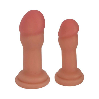 Jock Anal Plug Duo 2 Piece Set Vanilla Beige