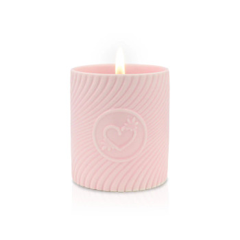 HighOnLove Pink Massage Candle - Lychee Martini