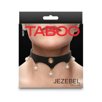 Hustler Taboo Jezebel Collar Black Hustler Taboo Jezebel Collar Black