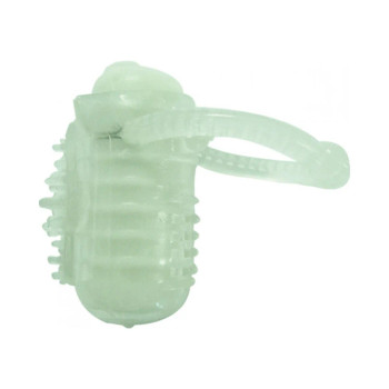 Tongue Dinger Night Stroker Vibrating Ring Glow In The Dark Tongue Dinger Night Stroker Vibrating Ring Glow In The Dark