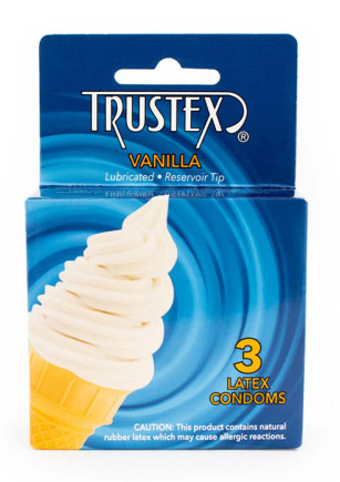 Vanilla Trustex Condom 3 s