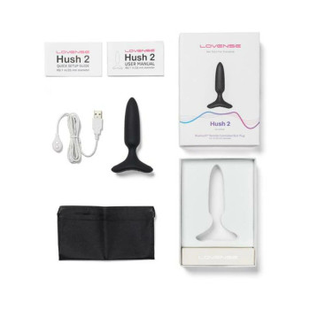 Lovense Hush 2 App-compatible Butt Plug 1 In. Lovense Hush 2 App-compatible Butt Plug 1 In.