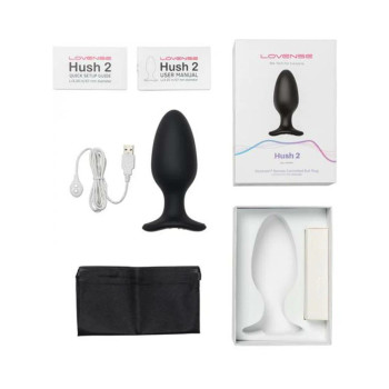 Lovense Hush 2 App-compatible Butt Plug 2.25 In. Lovense Hush 2 App-compatible Butt Plug 2.25 In.