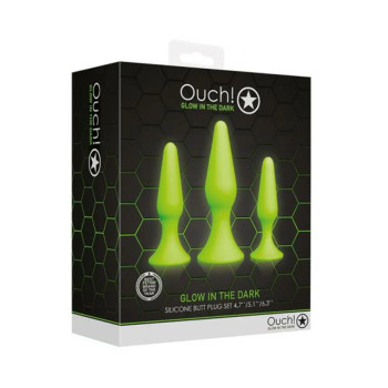 Ouch Butt Plug Set Gitd