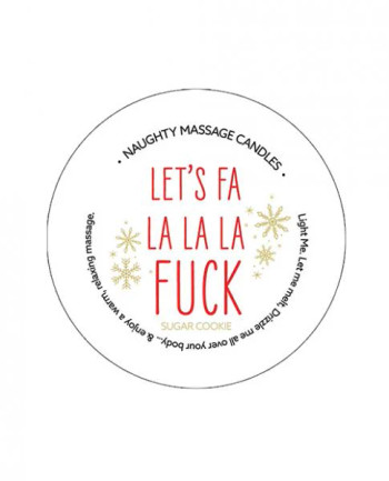 Kama Sutra Mini Massage Holiday Candle - 1.7 Oz Let's Fa La La Kama Sutra Mini Massage Holiday Candle - 1.7 Oz Let's Fa La La