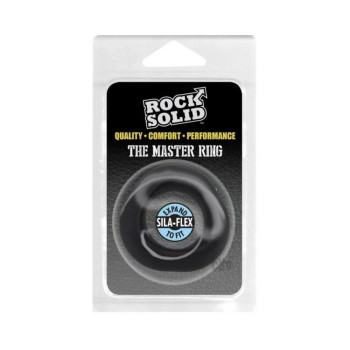 Rock Solid The Master Ring Black