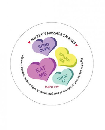 Kama Sutra Mini Massage Valentines Candle - 1.7 Oz Mini Hearts Kama Sutra Mini Massage Valentines Candle - 1.7 Oz Mini Hearts