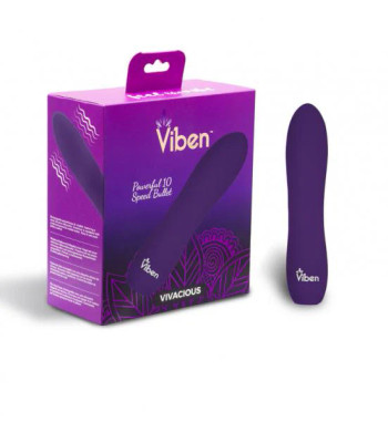 Viben Vivacious 10 Function Bullet Violet Viben Vivacious 10 Function Bullet Violet