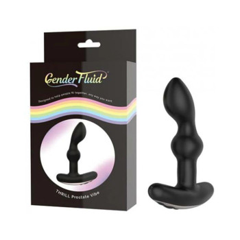 Gender Fluid Thrill Prostate Vibe - Black Gender Fluid Thrill Prostate Vibe - Black
