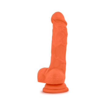 Neo Elite - 7.5in Silicone Dual Density Cock With Balls Neo Elite - 7.5in Silicone Dual Density Cock With Balls
