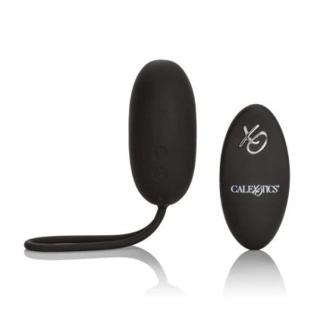 Silicone Remote Rechargeable Egg Vibrator Black - 716770087850 Silicone Remote Rechargeable Egg Vibrator Black - 716770087850