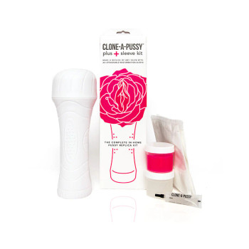 Clone-A-Pussy With Sleeve Kit Hot Pink