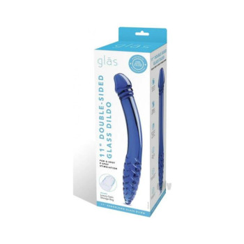 Glas 11" Double-sided Dildo G-spot & P-spot Stimulation Glas 11" Double-sided Dildo G-spot & P-spot Stimulation