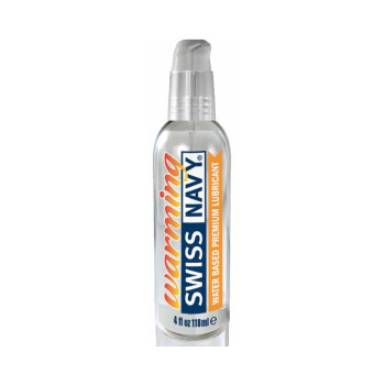 Swiss Navy Waterbased Warming Lube 4oz. Swiss Navy Waterbased Warming Lube 4oz.