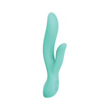 Wild Pop Vibe Molly Rabbit Dual Vibrator - Aqua Wild Pop Vibe Molly Rabbit Dual Vibrator - Aqua