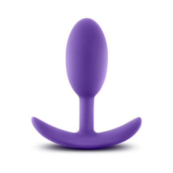 Luxe - Wearable Vibra Slim Plug - Medium - Purple