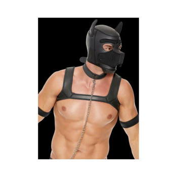 Ouch Neoprene Puppy Kit S/m Black