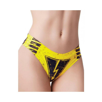 =mememe Urban Geeks Members Only Printed Thong Lg