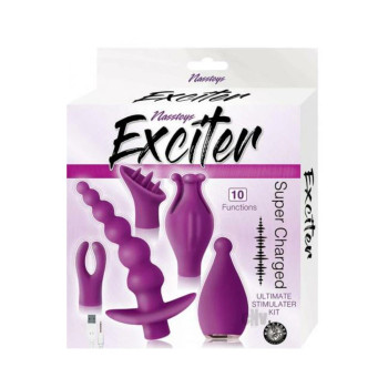 Exciter Ultimate Stimulator Kit Purple Exciter Ultimate Stimulator Kit Purple