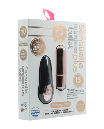 Nu Sensuelle Remote Control Wireless Bullet Plus - Rose Gold Nu Sensuelle Remote Control Wireless Bullet Plus - Rose Gold