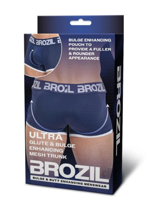 Brozil Mesh Boxer S/m Nvy Brozil Mesh Boxer S/m Nvy
