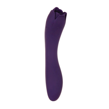 Evolved Thorny Rose Rechargeable Silicone Purple