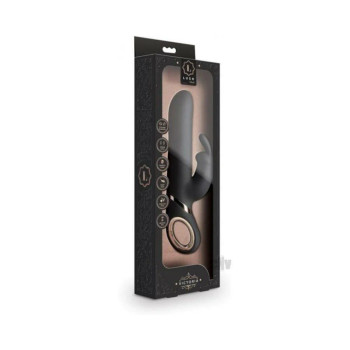 Lush Victoria Rabbit Vibrator Black Lush Victoria Rabbit Vibrator Black