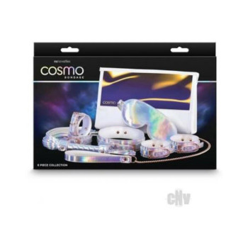 Cosmo Bondage 8pc Kit Rainbow Cosmo Bondage 8pc Kit Rainbow