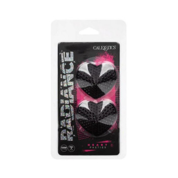 Radiance Heart Pasties Black
