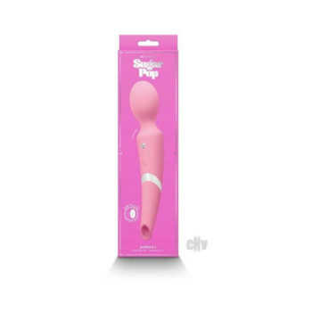 Sugar Pop Aurora Air Pulse And Wand Massager Pink Sugar Pop Aurora Air Pulse And Wand Massager Pink
