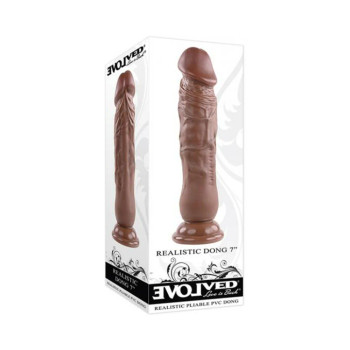 Evolved Realistic Dong 7 In. Dark Evolved Realistic Dong 7 In. Dark