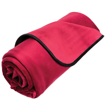 Liberator Fascinator Travel Throw Velvish- Merlot Liberator Fascinator Travel Throw Velvish- Merlot