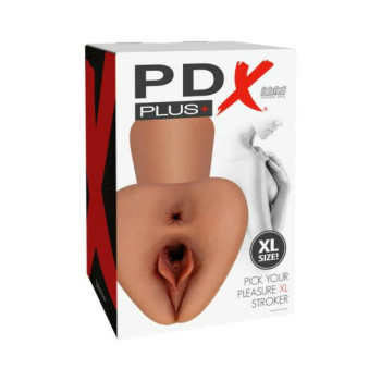 Pdx Plus Pick Your Pleasure Stroker Xl Brown Pdx Plus Pick Your Pleasure Stroker Xl Brown