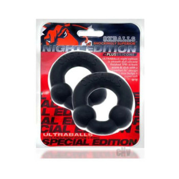 Oxballs Ultraballs 2-pack Cockring Plus+silicone Special Edition Night Oxballs Ultraballs 2-pack Cockring Plus+silicone Special Edition Night