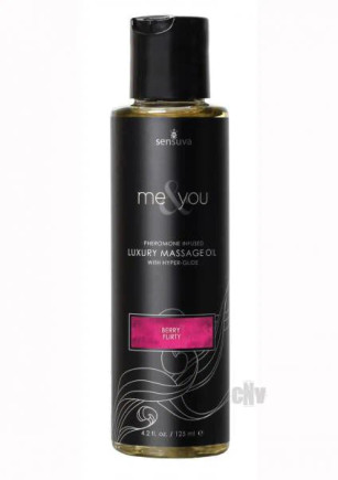 Me & You Massage Oil Berry Flirt 4.2 Oz Me & You Massage Oil Berry Flirt 4.2 Oz