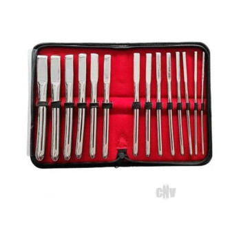 Rouge Stainless Steel Uterine Hegar Set 14 Pieces In Case Rouge Stainless Steel Uterine Hegar Set 14 Pieces In Case