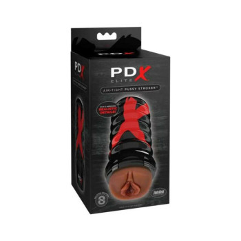 Pdx Elite Air Tight Pussy Stroker Brown Pdx Elite Air Tight Pussy Stroker Brown