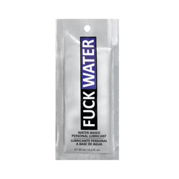 F*ck Water Water Based Lubriicant Pillow Packs .3oz 100pcs F*ck Water Water Based Lubriicant Pillow Packs .3oz 100pcs