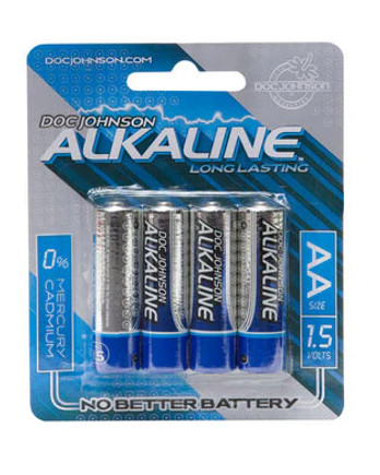 Doc Johnson Alkaline Batteries - 4 Pack AA - 782421666712