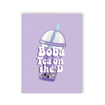 Boba D Greeting Card