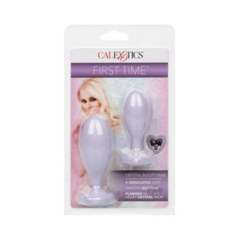 First Time Crystal Booty Duo Purple First Time Crystal Booty Duo Purple