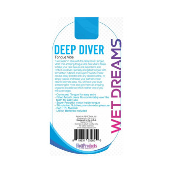 Tongue Star Deep Diver Vibrating Tongue With Motor Tongue Star Deep Diver Vibrating Tongue With Motor