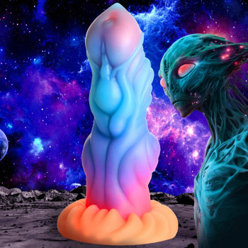 Creature Cocks Alien Invader Gitd Dildo Creature Cocks Alien Invader Gitd Dildo