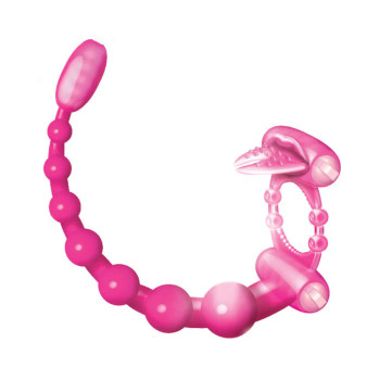 Scorpion Dual Pleasure Ring With Anal Vibe Scorpion Dual Pleasure Ring With Anal Vibe