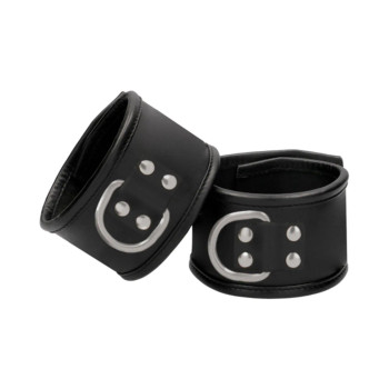 Ouch! Pain - Saddle Leather Asylum Hand-cuff With Padlock Ouch! Pain - Saddle Leather Asylum Hand-cuff With Padlock