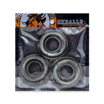 Oxballs Fat Willy 3-pack Jumbo Cockrings Flextpr Steel Oxballs Fat Willy 3-pack Jumbo Cockrings Flextpr Steel